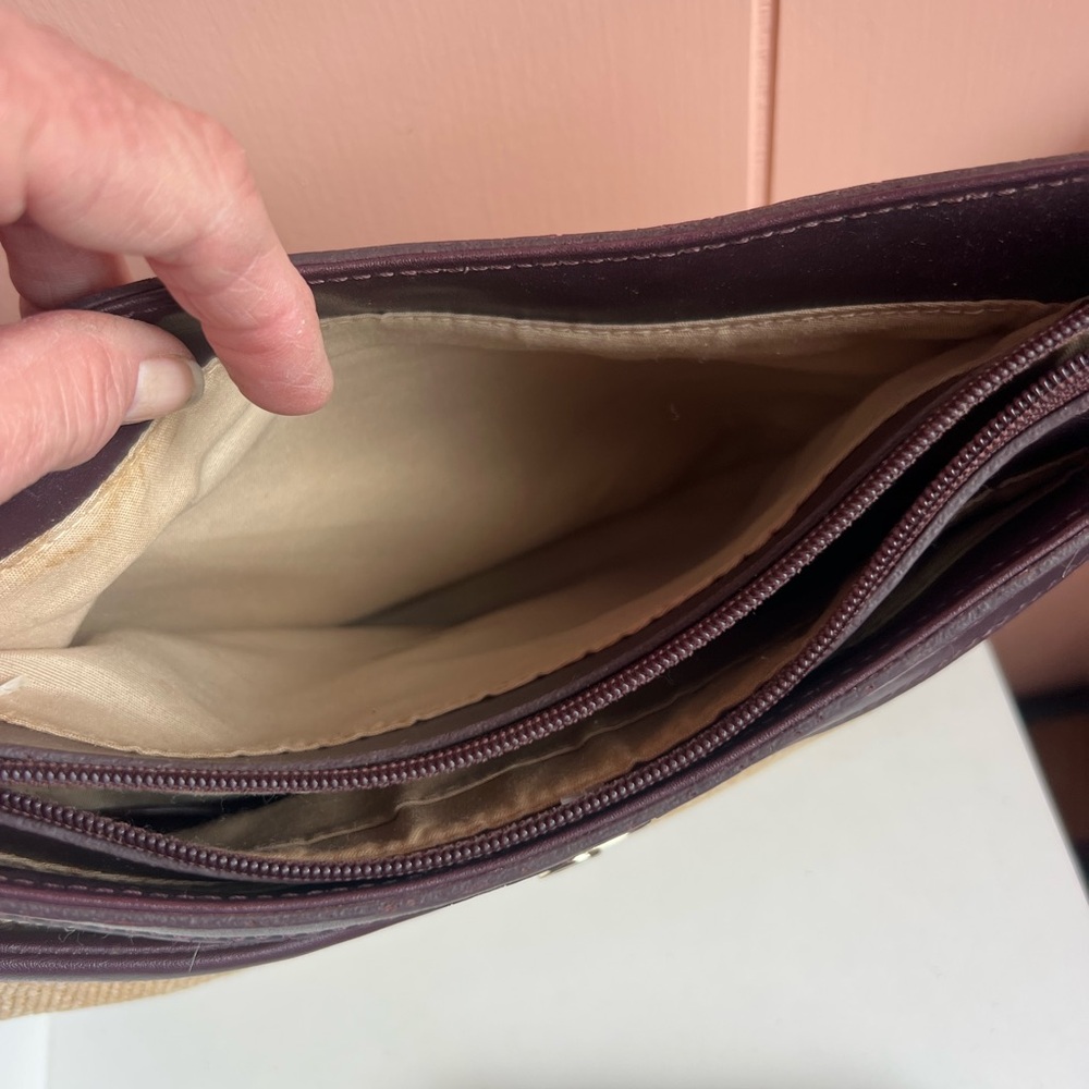 Etienne Aigner Tan and Brown Shoulder Bag - Picture 3 of 14